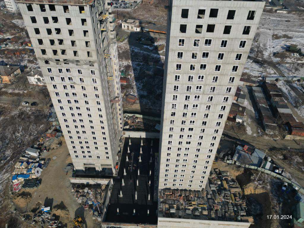 Жилой комплекс Беринг, Январь, 2024, фото №2
